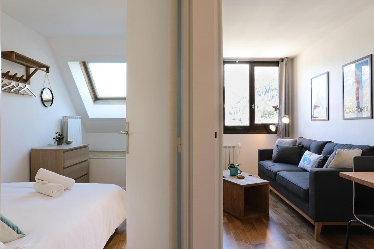 Apartment Chamois Blanc 7A - Great Views Of Chamonix Buitenkant foto